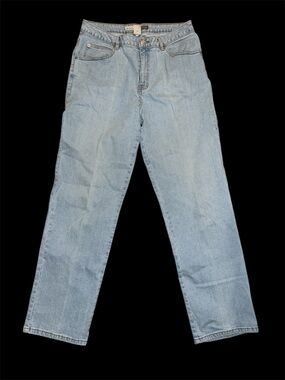St. John’s Bay Stretch Classic High-Rise Straight Leg Jeans - Size 10 Average